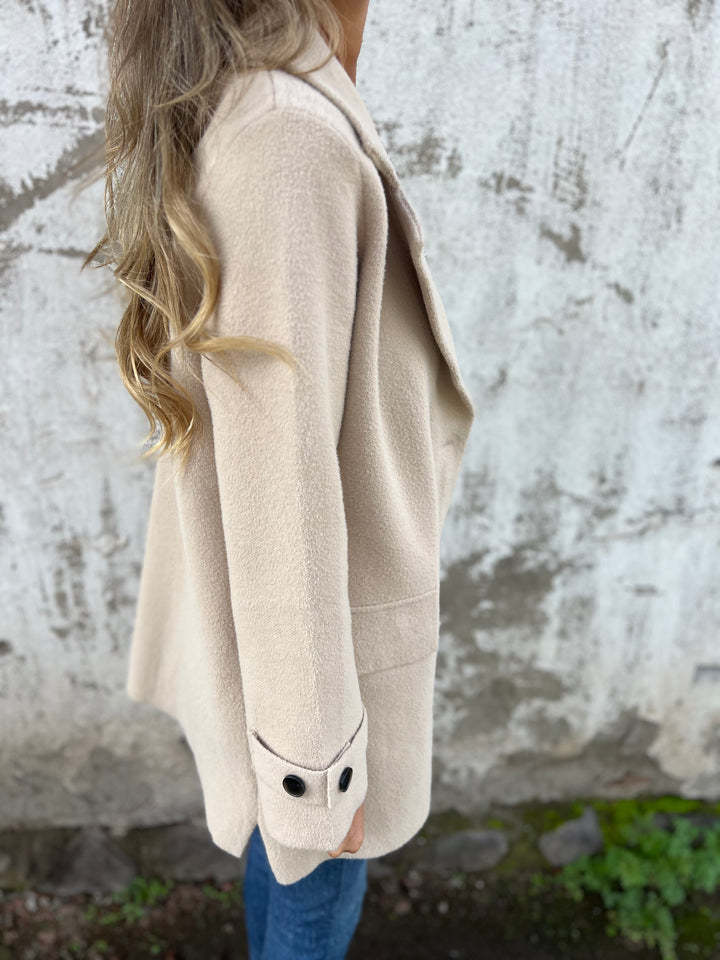 Levoire | Manteau En Laine Avec Revers