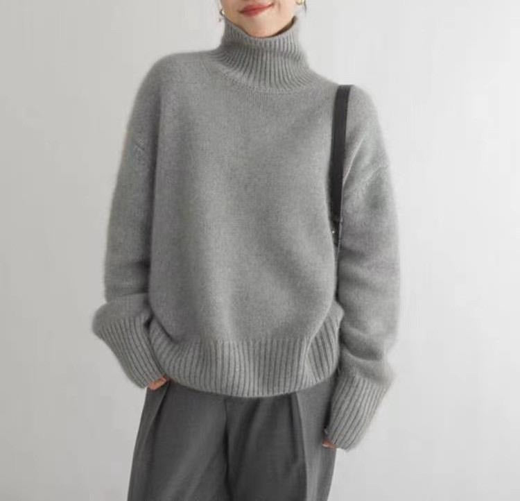 Levoire | Pull À Col Roulé En Cachemire