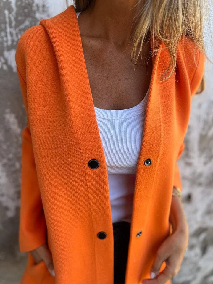Levoire | Cardigan Avec Boutons Et Capuche