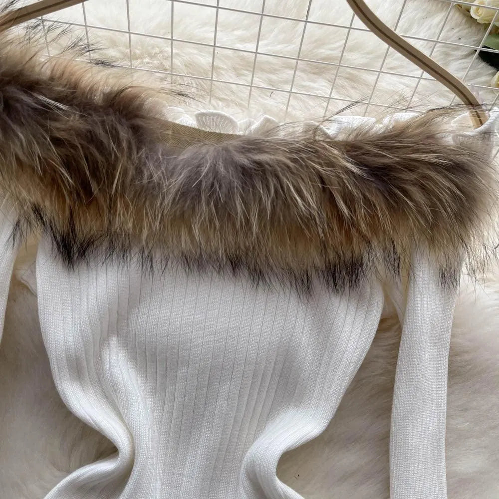 Levoire | Style tricot à une épaule Ins