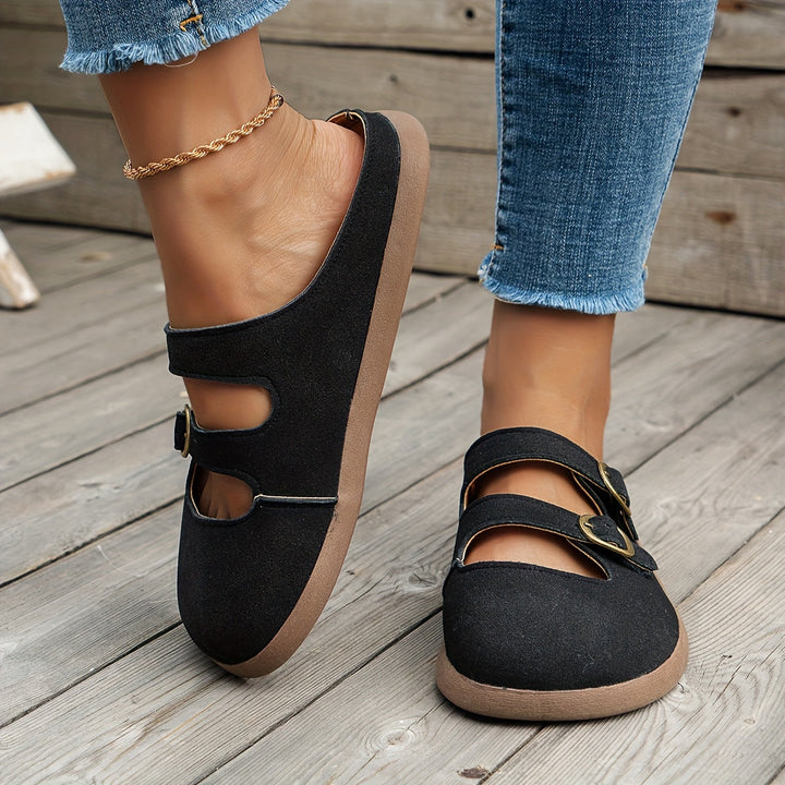 Levoire | Chaussures En Bois Élégantes Et Confortables Noir