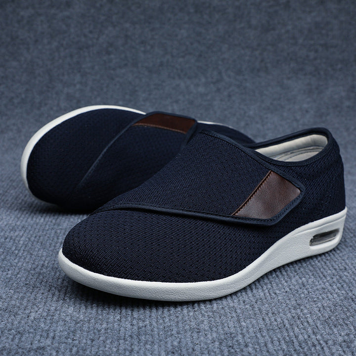 Levoire | Femmes & Hommes Large, Confortable Chaussures Orthopédiques Bleu