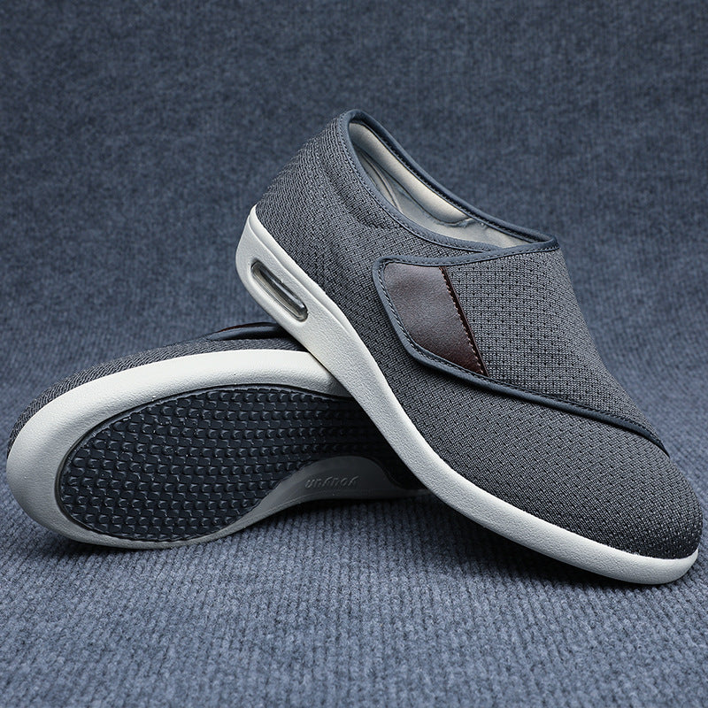 Levoire | Femmes & Hommes Large, Confortable Chaussures Orthopédiques Gris