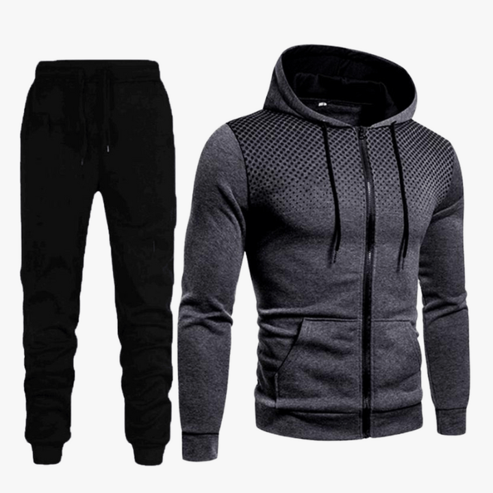 Levoire | Ensemble Survêtement Jogging Homme Gris Foncé