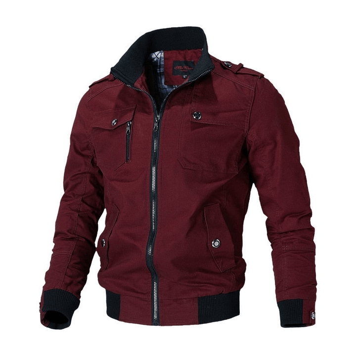 Levoire | Veste Bomber Moderne Homme Rot