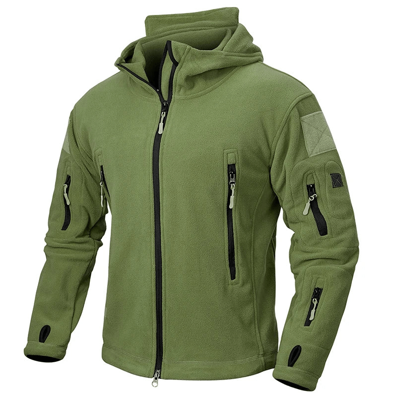 Levoire | Veste Polaire Tactique Homme vert olive