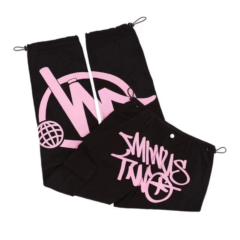 Levoire | Pantalon cargo unisexe jambes droites Rosa