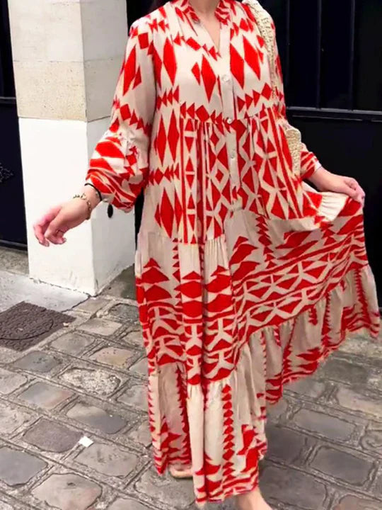 Levoire | Maxi-Robe D'Été - Une Robe Légère Et Confortable Rot