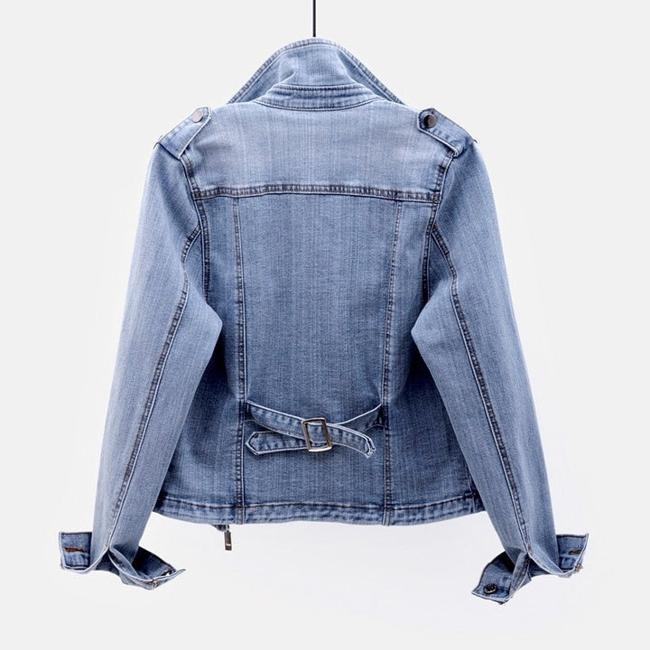 Levoire | Veste En Denim Avec Poches Pour Femmes