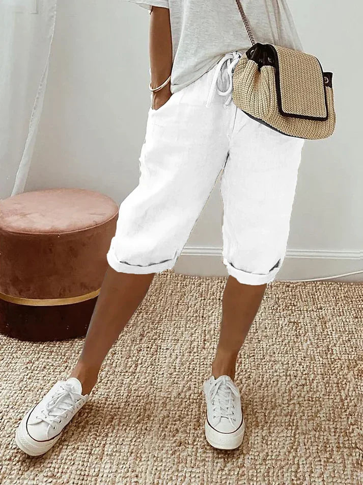 Levoire | Aérée Et Confortable Pantalon Blanc