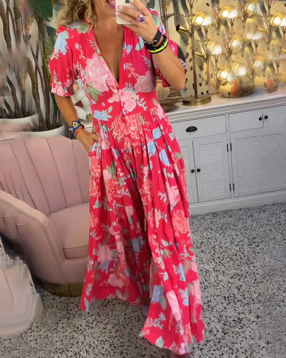 Levoire | Robe À Fleurs Attrayante