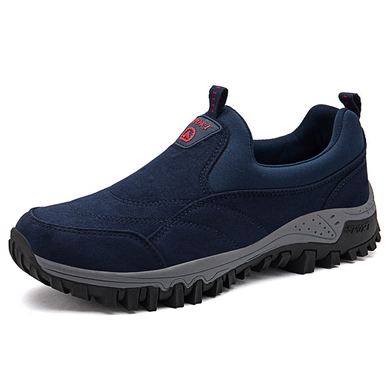 Levoire | Luxe Ergonomique Antidérapant Homme Pantoufle Bleu