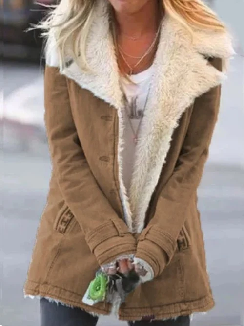 Levoire Winter Élégance Veste Kaki