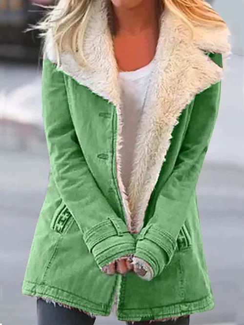 Levoire | Veste chaude sans effort Vert