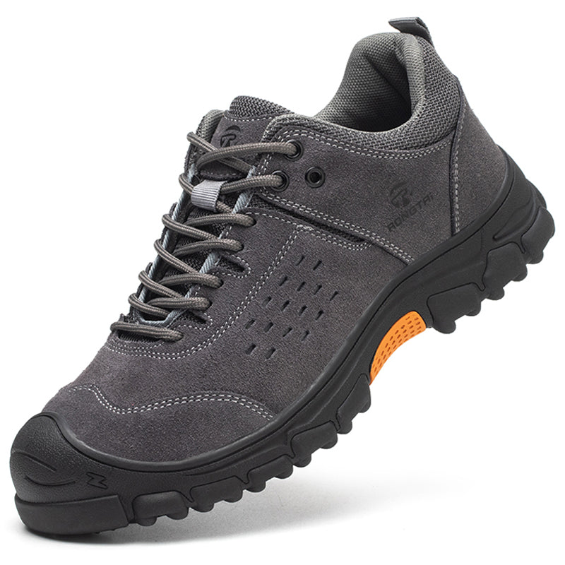 Levoire | Chaussures De Sécurité Pour Hommes Avec Embout En Acier Gris