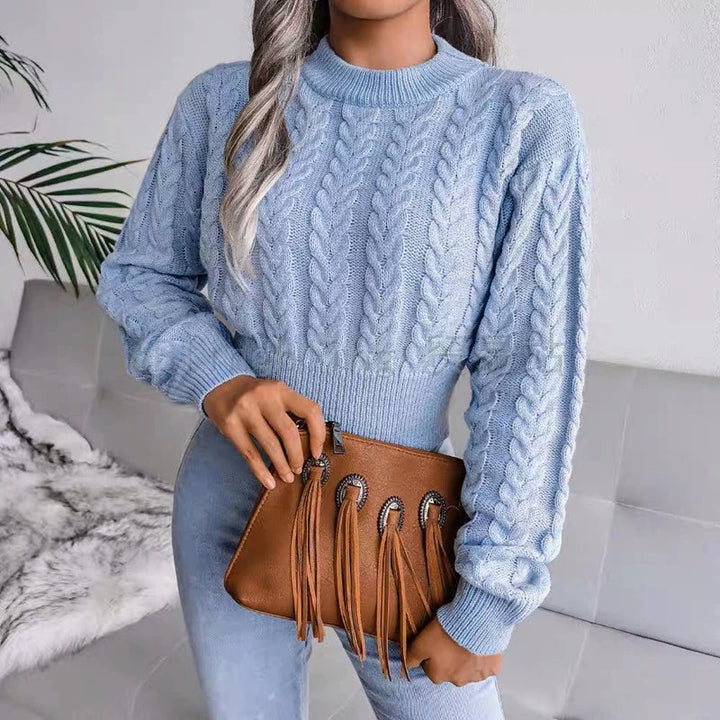 Levoire | Pull D'Automne Plus Chaud Bleu