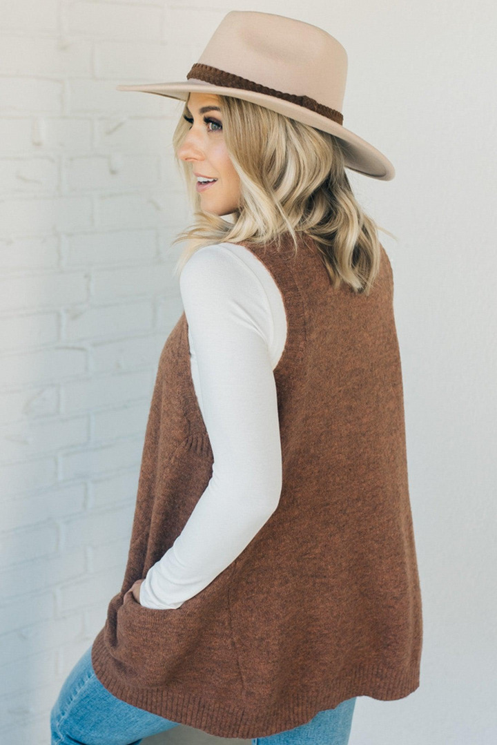 Levoire | Pullunder Sitant Parfait Avec Poches Tendance