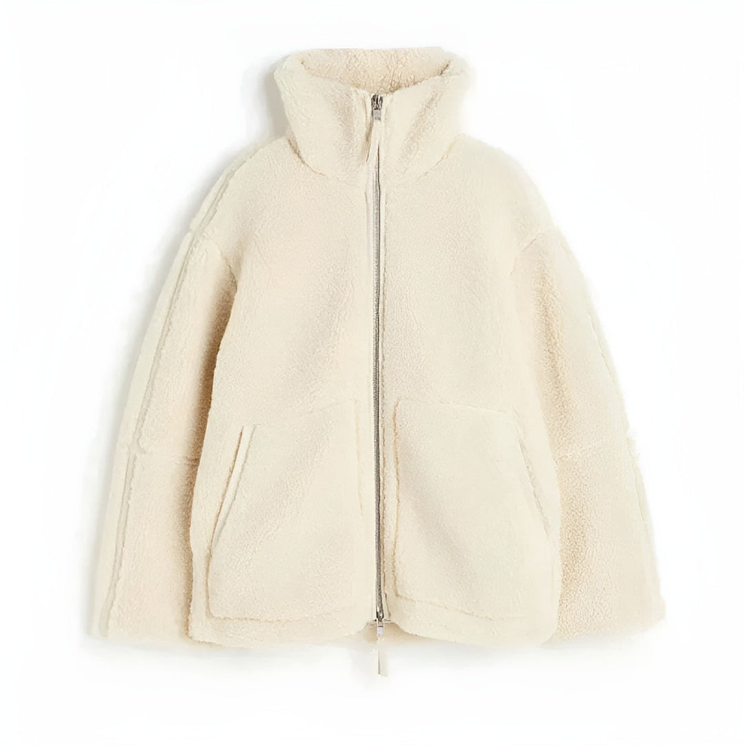 Levoire | Veste En Polyester Teddy Beige