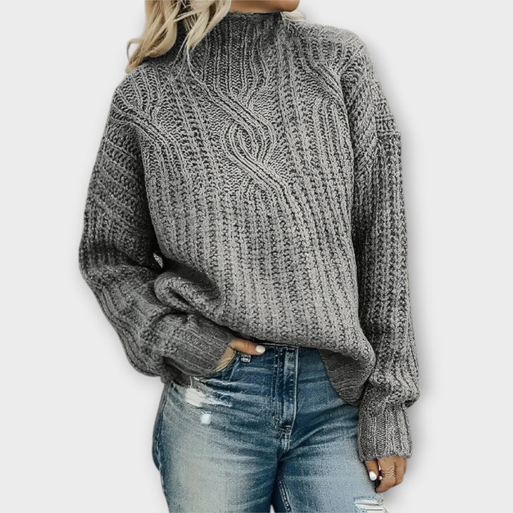 Levoire | Pull confortable Gris (Il ne reste que 5 unités)