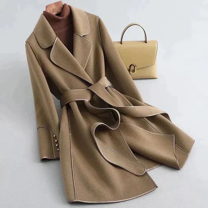 Levoire | Manteau classique et frais Taupe