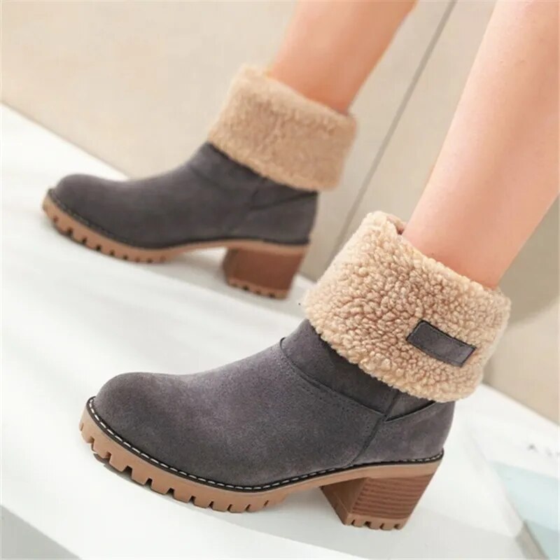 Levoire | Bottes De Neige Chaudes Avec Doublure En Laine
