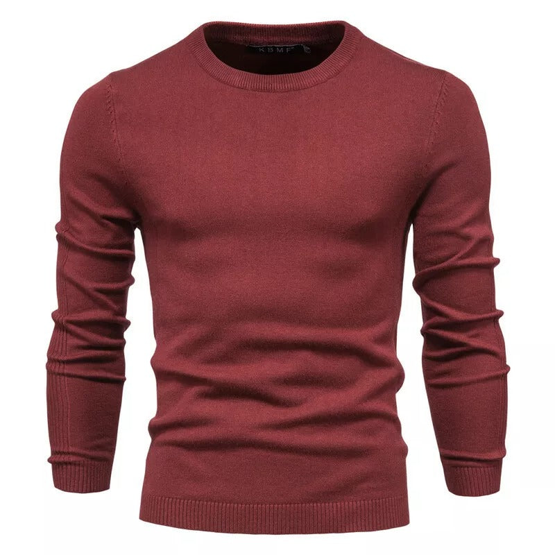 Levoire | Chaud Et Flexible Pull Pour Hommes Bordeaux rouge