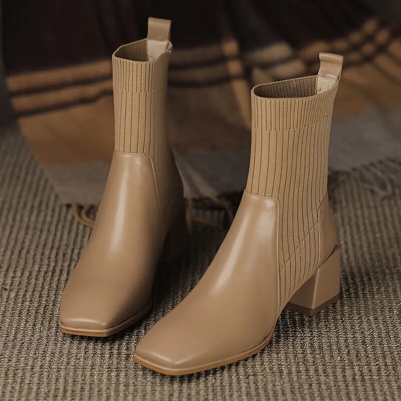 Levoire | Bottes à talon stable