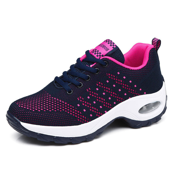 Levoire | Luxurious Heeled Sports Shoe For Women Bleu Rose