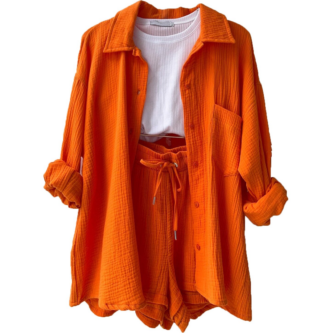 Levoire | Ensemble De Loungewear Orange