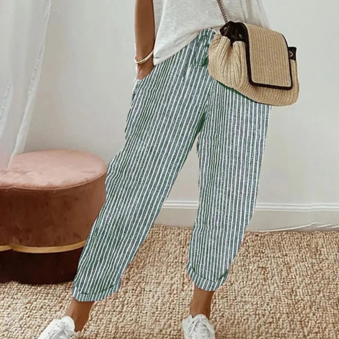 Levoire | Coolit pantalons Raye Vert