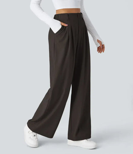 Levoire | Pantalons Taille Haute Avec Poches Latérales