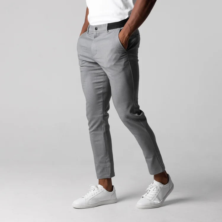 Levoire | Chinos Ultra-Confortables Gris