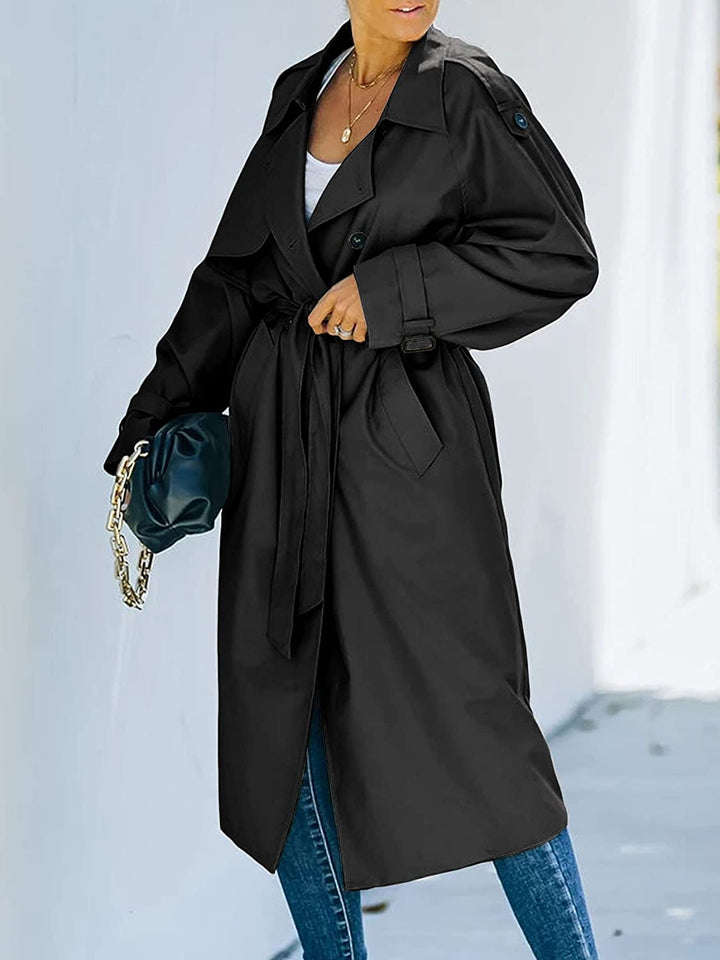 Levoire | Trench-Coat Élégant Pour Le Printemps Noir