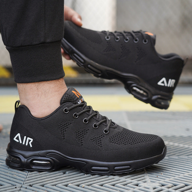 Levoire | Léger Imperméable Noir Chaussure De Sécurité Stil-1