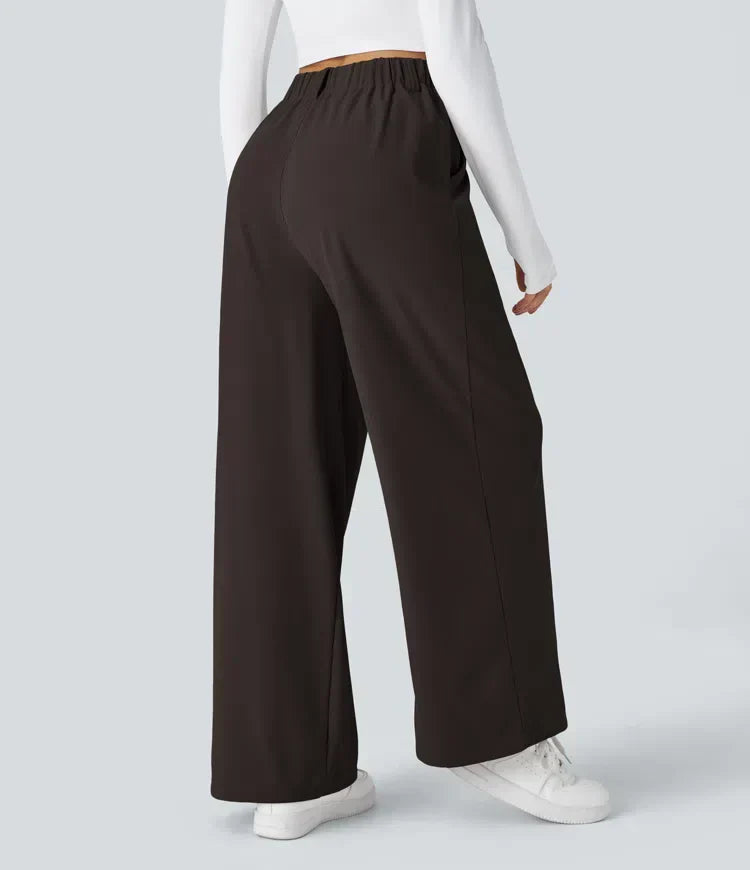 Levoire | Pantalons Taille Haute Avec Poches Latérales