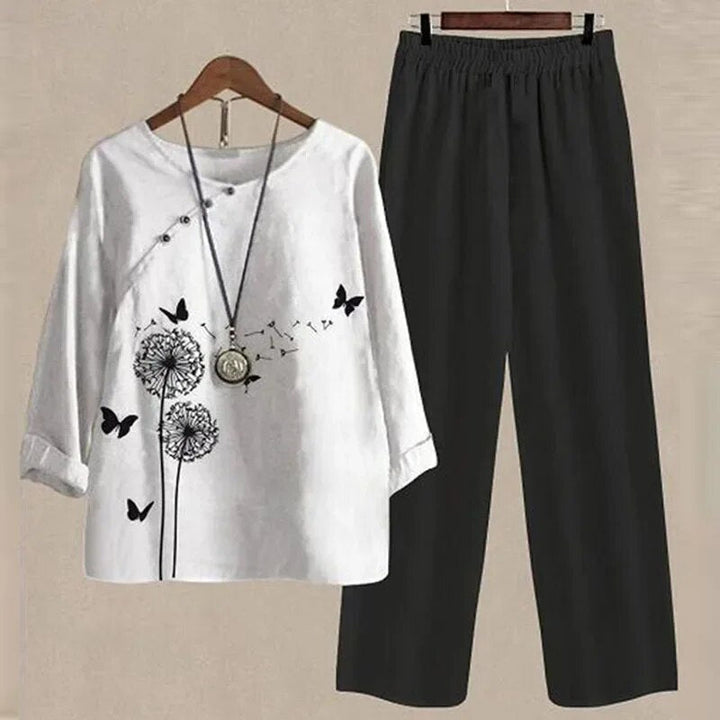 Levoire | Tenue Imprimé Tendance Avec Confort Optimal Pour Chaque Jour Papillon Noir