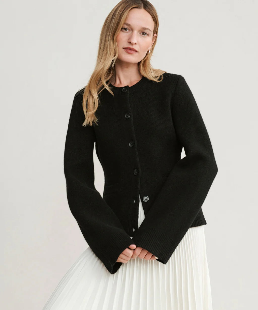Levoire | Gilet Élégant En Laine Avec Bouton