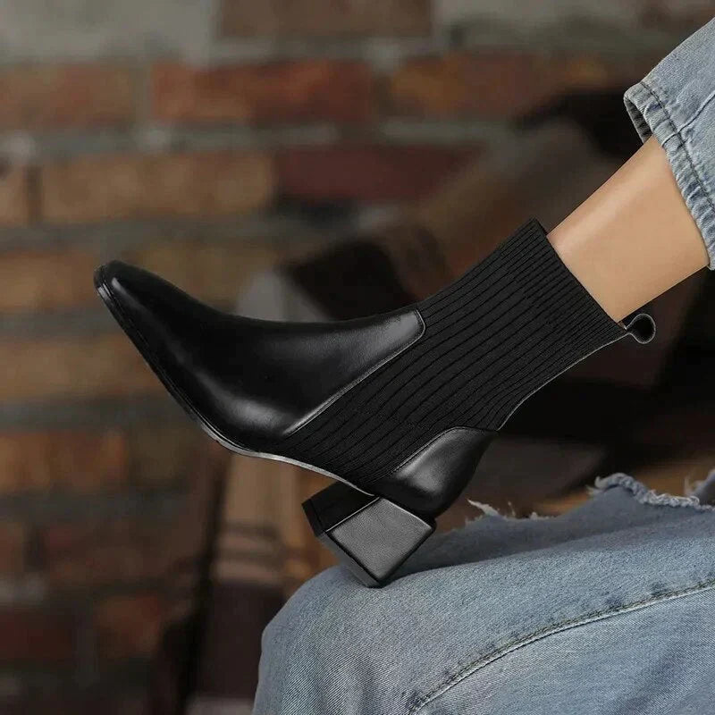 Levoire | Bottes à talon stable
