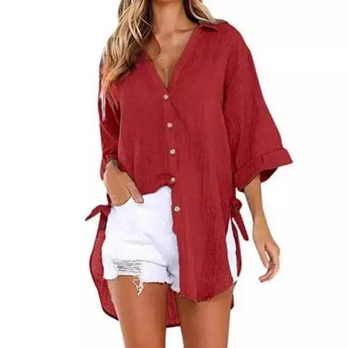Levoire | France Blouse - Décontracté Et Confortable Rot