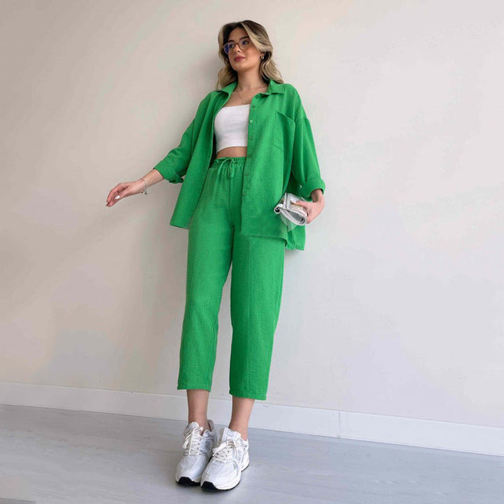 Levoire | Ensemble Deux Pièces Femme Vert