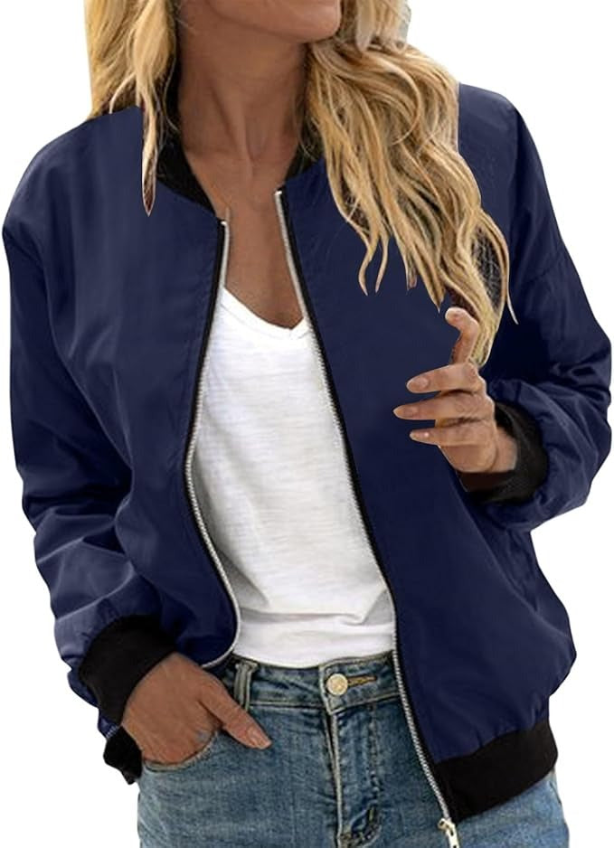 Levoire | Veste Bomber À Motif Floral Pour Femmes 5-Marine