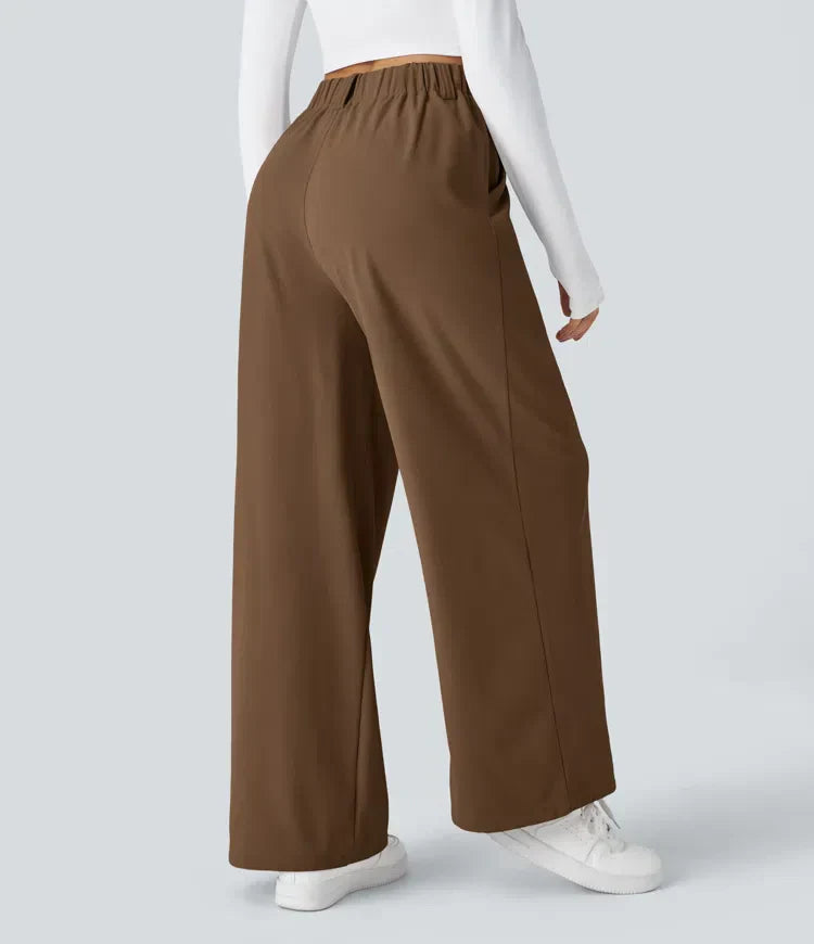 Levoire | Pantalons Taille Haute Avec Poches Latérales
