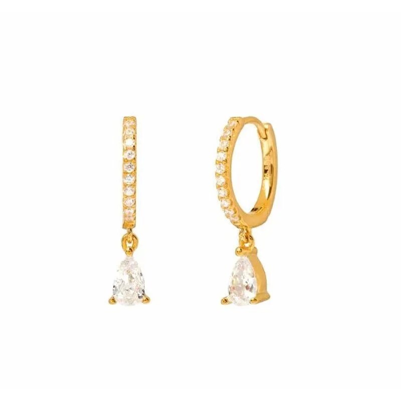 Levoire | Ensemble De Boucles D'Oreilles Élégantes Or Modernit CZ Boucles d'oreilles