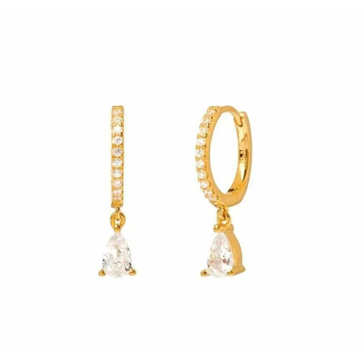 Levoire | Ensemble De Boucles D'Oreilles Élégantes Or Modernit CZ Boucles d'oreilles