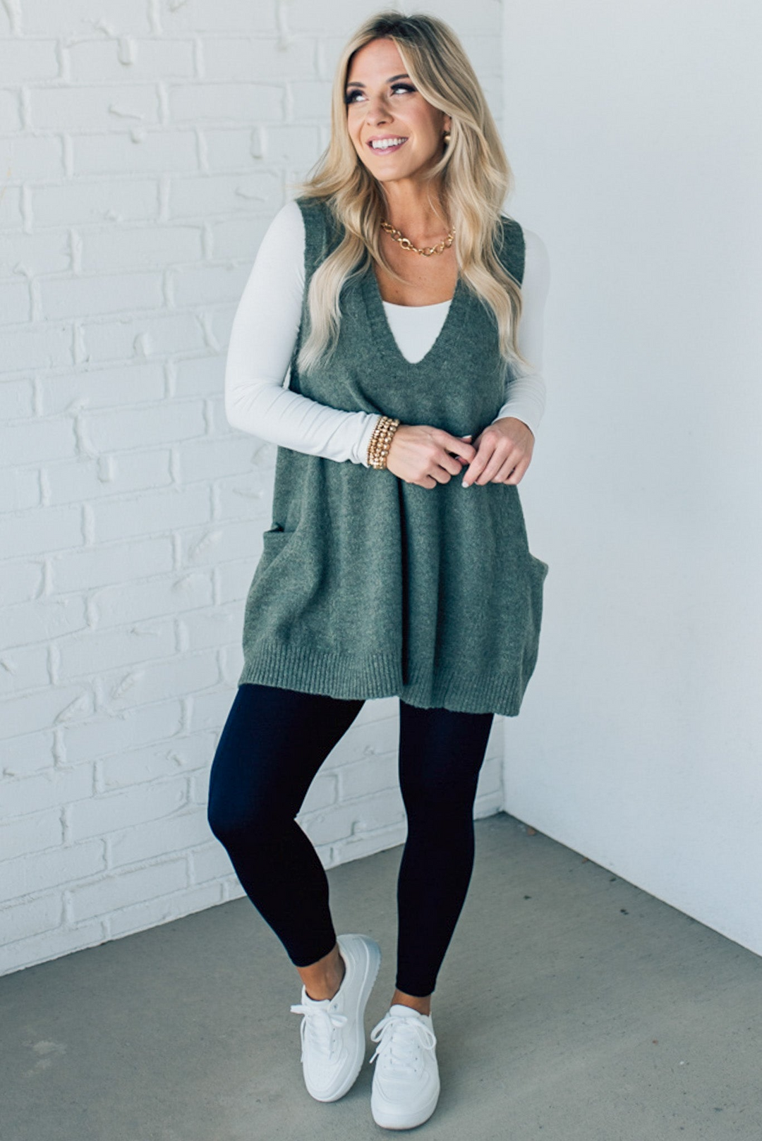 Levoire | Pullunder Sitant Parfait Avec Poches Tendance