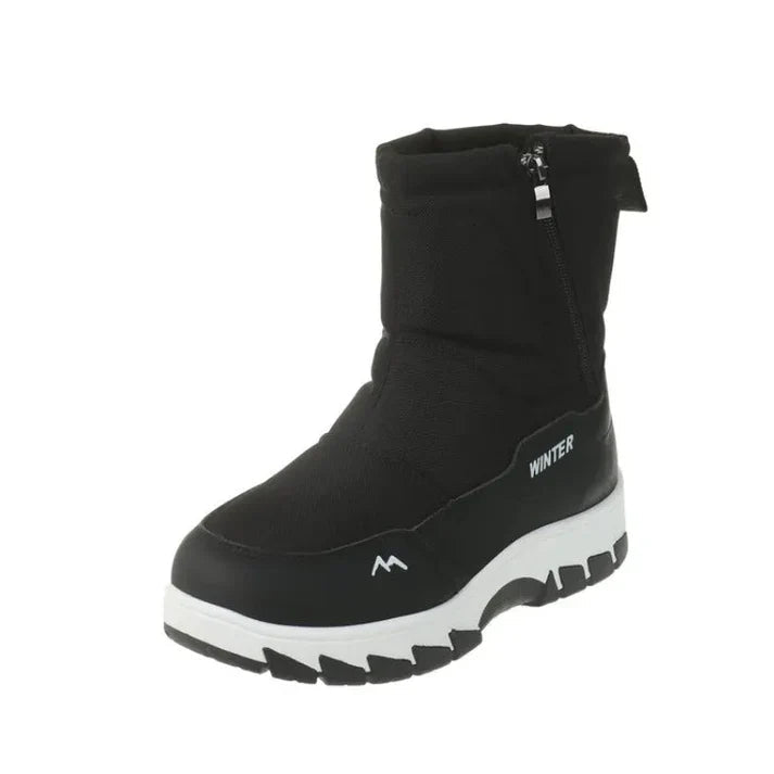 Levoire | Bottes Confortables Avec Semelles Antidérapantes Et Fixation De Tirage Latéral Noir