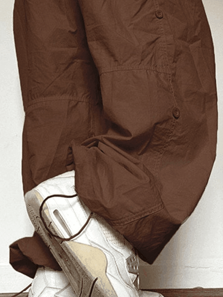 Levoire | Fermeture À Lacets Bas Taille Pantalon Cargo Baggy
