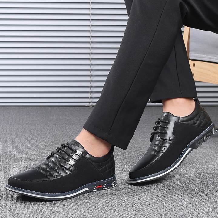 Levoire | Ortholuxe Chaussures Orthopédiques Élégantes Noir