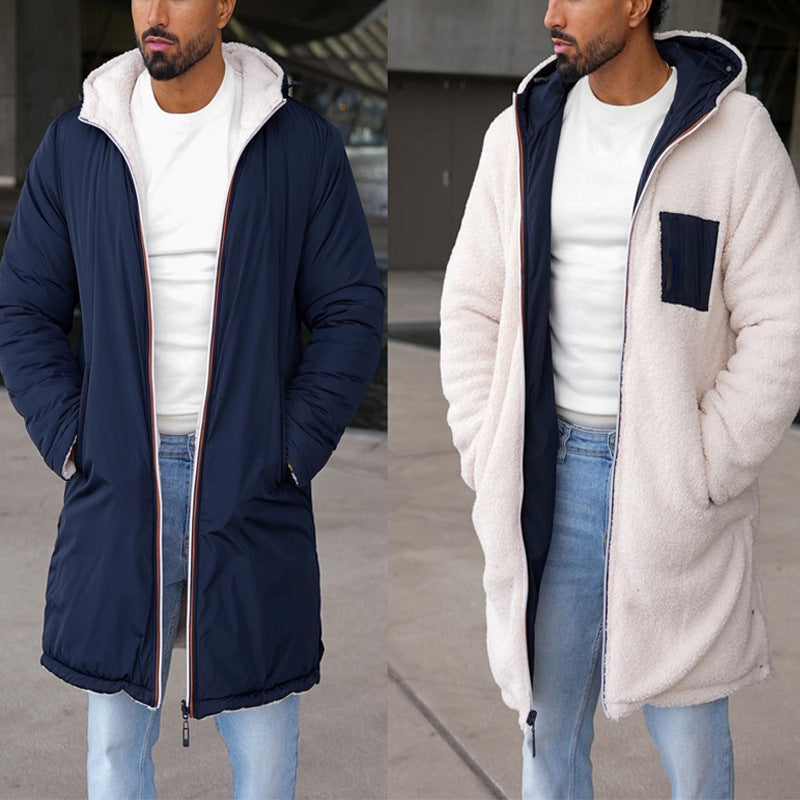 Levoire | Veste chic et chaude Blanc Bleu