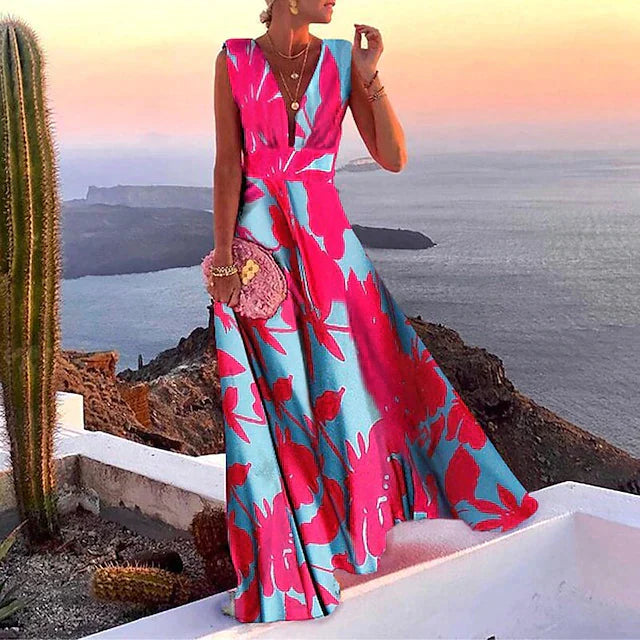 Levoire | Robe D'Été Pour Femme Bleu clair